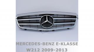 Mercedes Benz W212 2009-2013 króm - lakk fekete hűtőrács Avantgarde stílusban
