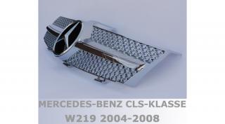 Mercedes Benz W219 CLS 2004-2008 króm hűtőrács AMG stílusban