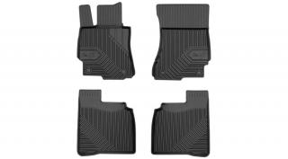Mercedes Benz W221 Long Frogum No77 fekete 3D hótálcás TPE gumiszőnyeg szett 77425811