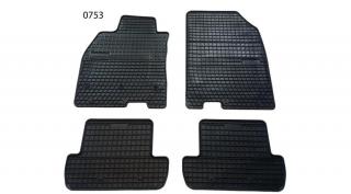 Renault Megane III Frogum 0753 fekete gumiszőnyeg szett