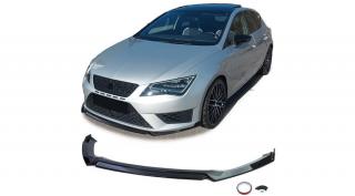 SEAT Leon Cupra 5F 2012-2020 lakkozott fekete ABS műanyag koptató lippe