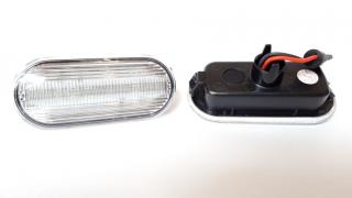 SEAT VW átlátszó burás futófényes SMD LED oldalindex szett