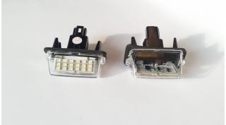 Toyota Corolla Prius Yaris fehér SMD LED rendszámtábla világítás