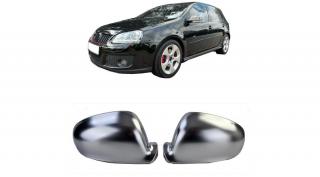 VW Volkswagen Golf V 2003-2009 matt alumínium külső visszapillantó tükörborítás