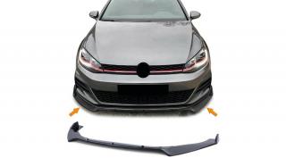 VW Volkswagen Golf VII GTI 2012-2021 lakkozott fekete ABS műanyag koptató lippe