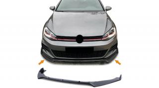 VW Volkswagen Golf VII GTI Limousine 2012-2021 lakkozott fekete ABS műanyag koptató lippe
