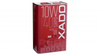 XADO 10W-40 SL/CI-4 SHPD RED BOOST 4L kiszerelésű félszintetikus motorolaj 26249