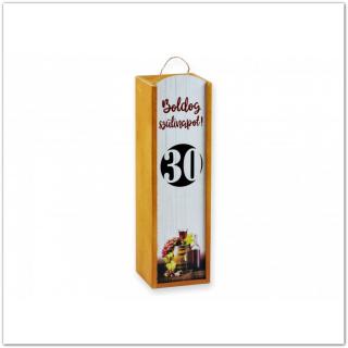 Fa bortartó doboz - Boldog Születésnapot felirattal - 30