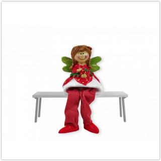 Lógólábú epertündér figura 6,5 cm