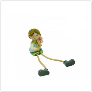 Lógólábú fiú figura 5 cm