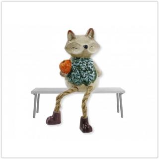 Lógólábú róka figura 11 cm