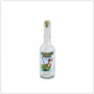 Pálinkás palack horgászoknak - Legjobb horgásznak, 0,5 L