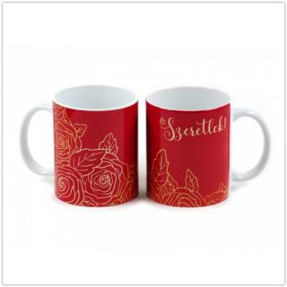 Szerelmes rózsával Valentin napra - 3dl