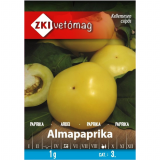 Almapaprika - CSÍPŐS SZABADFÖLDI - ZKI