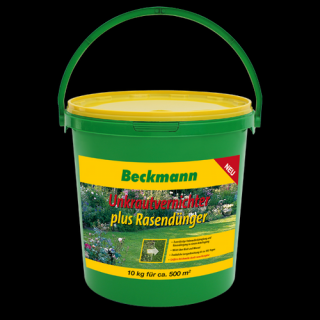 Beckmann GYOMÍRTÓS gyeptrágya 10kg - CSAK KERTÉSZETÜNKBEN VEHETŐ ÁT