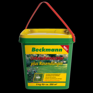 Beckmann GYOMÍRTÓS gyeptrágya 5kg - CSAK KERTÉSZETÜNKBEN VEHETŐ ÁT