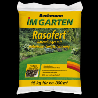 Beckmann Rasofert szerves gyeptrágya 15kg - Hosszú hatású