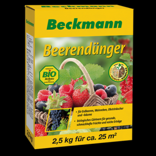 Beckmann szerves táp eperhez, bogyós gyümölcsökhöz, szőlőhöz 2,5kg