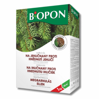 BIOPON fenyő- és tűlevelű táp barnulás ellen 1kg