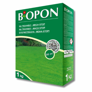BIOPON mohásodás elleni gyeptrágya 1kg