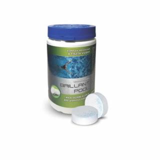 BRILLANT POOL Maxi-Kombi 200g-os 3in1 kombinált klórtabletta 1kg