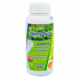 Dicophar 500ml kétszikű gyomirtó szer gyepre - CSAK KERTÉSZETÜNKBEN VEHETŐ ÁT