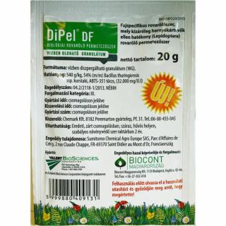 Dipel DF 20g biológiai rovarölő szer hernyók ellen - CSAK KERTÉSZETÜNKBEN VEHETŐ ÁT