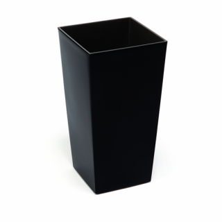 Finezja Classic magas kaspó 19x36cm - fekete