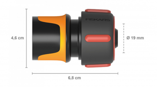 FISKARS Tömlő gyorscsatlakozó FLOW 19mm (3/4")