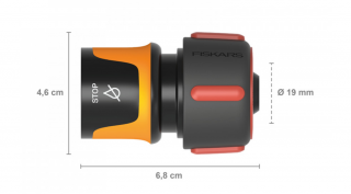 FISKARS Tömlő gyorscsatlakozó STOP 19mm (3/4")