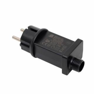 Hálózati adapter fényfüzérekhez kül- és beltérre