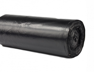Hulladékgyűjtő fekete rollnis 30L 50*60cm