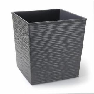 Juka Strip csíkos kaspó ANTRACIT 30cm
