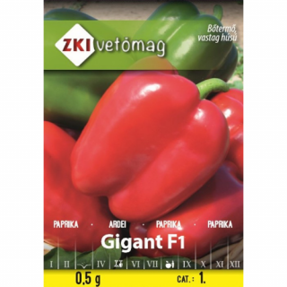 Kaliforniai tipusú Gigant F1 Paprika ÉDES - ZKI