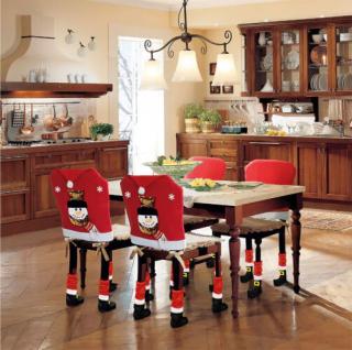 Karácsonyi szék dekoráció lábbal HÓEMBER 50x60cm