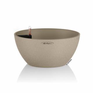 Lechuza Cubeto Stone kaspó 40cm - Sandy Beige