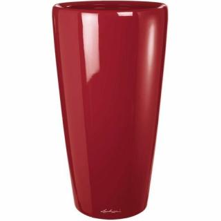 Lechuza Rondo Prémium magas kaspó 32/56cm Skarlátvörös