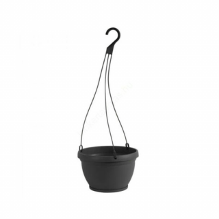 Lipari tál akasztóval ANTRACIT 21,5cm