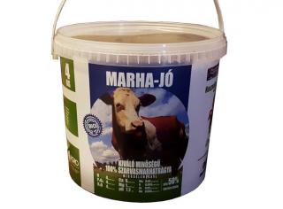 Marha-jó marhatrágya granulátum vödörben 4kg