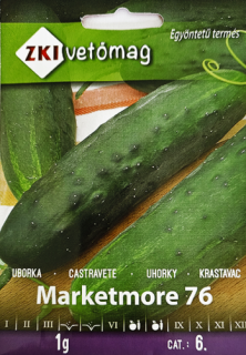 Marketmore 76Uborka  EGYÖNTETŰ TERMÉS, KÖZÉPKORAI