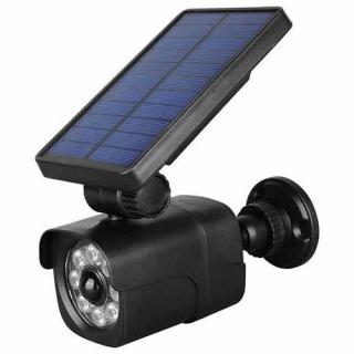 Napelemes mozgásérzékelős kültéri lámpa 4W 8LED