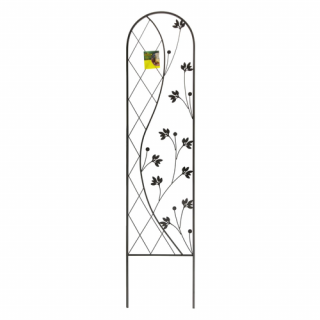 Nortene YIN and YANG TRELLIS fém növényfuttató 0,41x1,5m BARNA