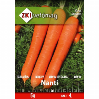 Sárgarépa Nanti - KORAI ÉS MÁSODVETÉSRE IS - ZKI