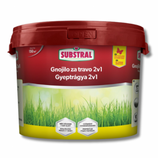 Substral 2in1 gyeptrágya gyomirtó hatással 4,5kg
