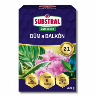Substral Osmocote 2in1 szoba- és balkonnövény táp 300g