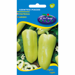 Szentesi Piacos - ENYHÉN CSÍPŐS - zöld étkezési paprika - Rédei Kertimag