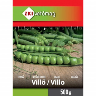 Villő Zöldborsó 500g - MÁSODVETÉSRE IS - ZKI