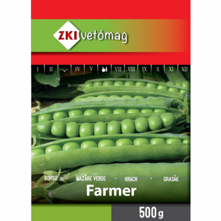 Zöldborsó Farmer 500g - KÖZÉPÉRÉSŰ - ZKI