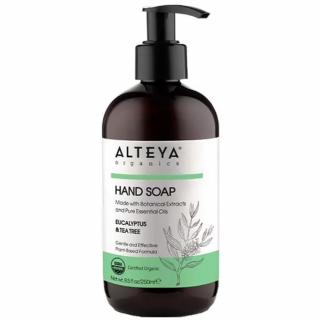 Alteya Organics Bio folyékony kéztisztító szappan - Eukaliptusz és teafa 250ml