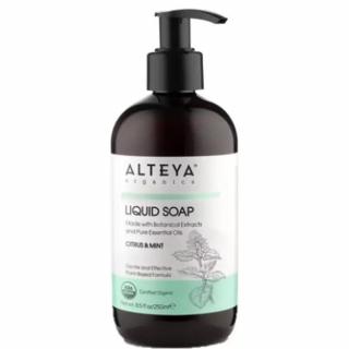 Alteya Organics Bio folyékony szappan - Citrus és menta 250ml